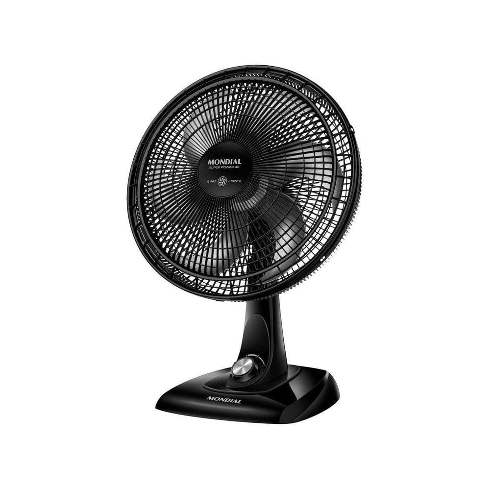 Ventilador De Mesa Mondial Super Power Vsp-40-B - 40Cm 220V