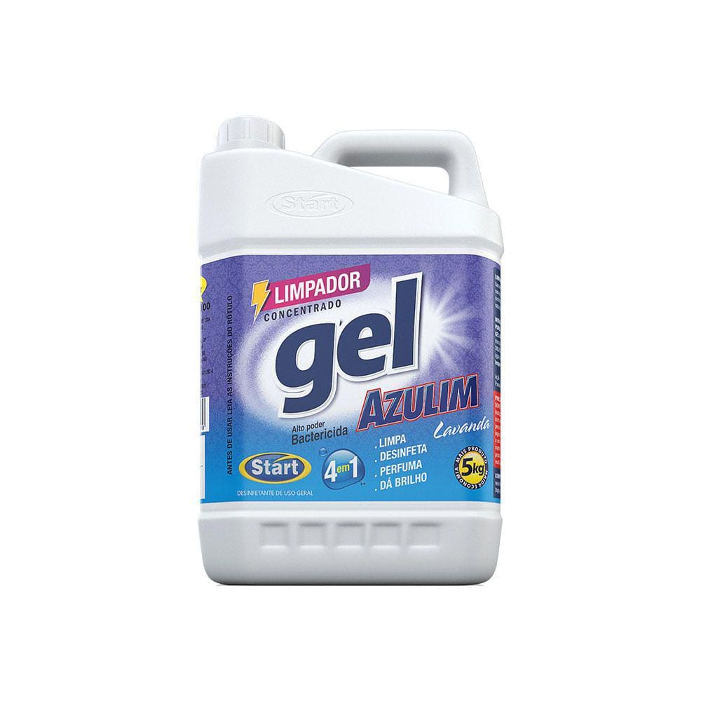 Limpador Gel Lavanda Azulim 5L