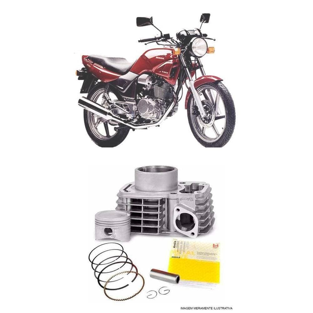 Kit Motor Cilindro Honda CBX 200 Strada K-9200 Metal Leve