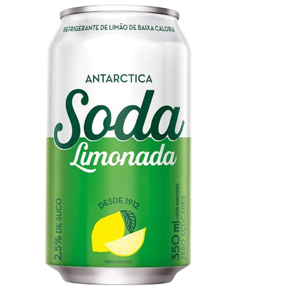 Soda Limonada Zero Açucar 12X350ML