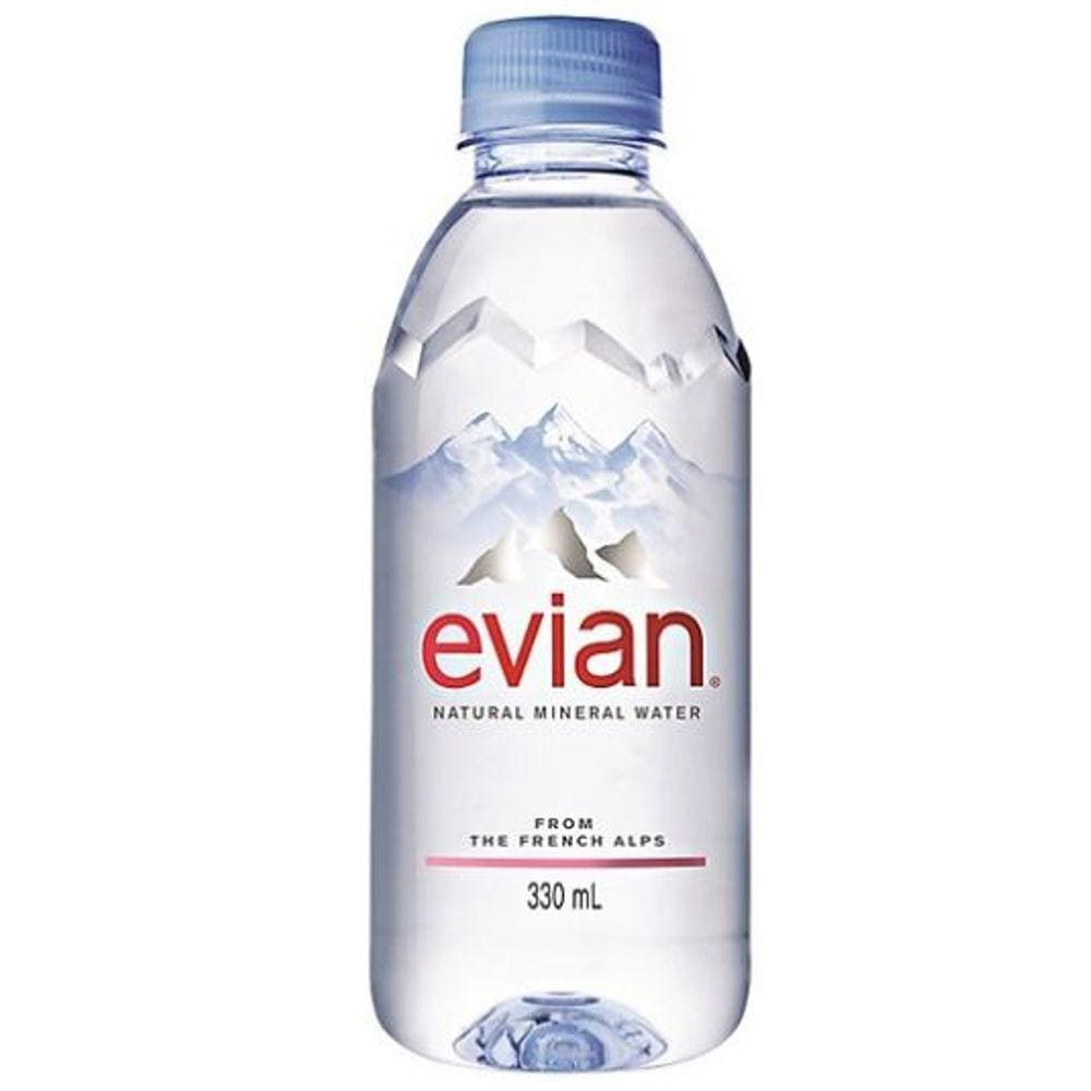 Agua Evian PET sem GAS 330ML