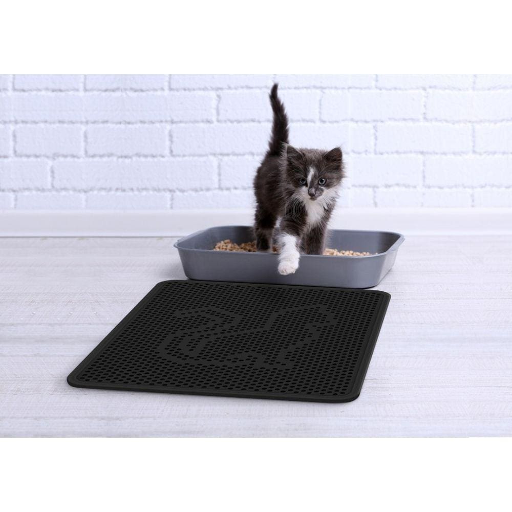 Kit - 2 Tapetes Higiênico Para Gato Coletor De Areia