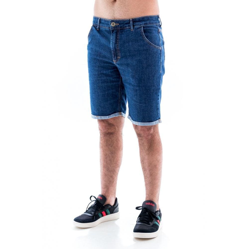 Bermuda Jeans Masculina Arauto Modelagem Slim