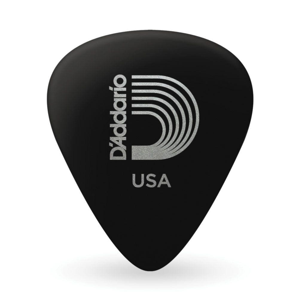 Palheta Celuloide Preta Média D Addario 1CBK4-10