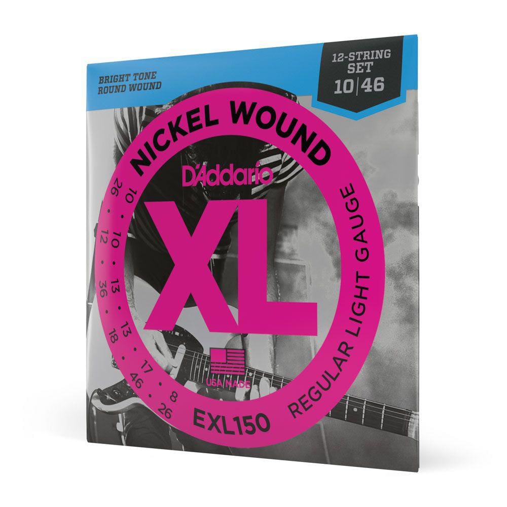 Encord Guitarra 12C .010 D Addario XL Nickel Wound EXL150