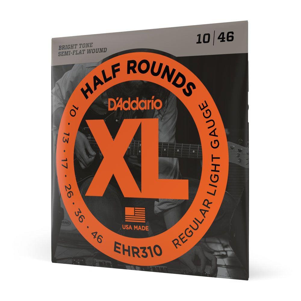 Encordoamento Guitarra .010 D Addario Half Rounds EHR310