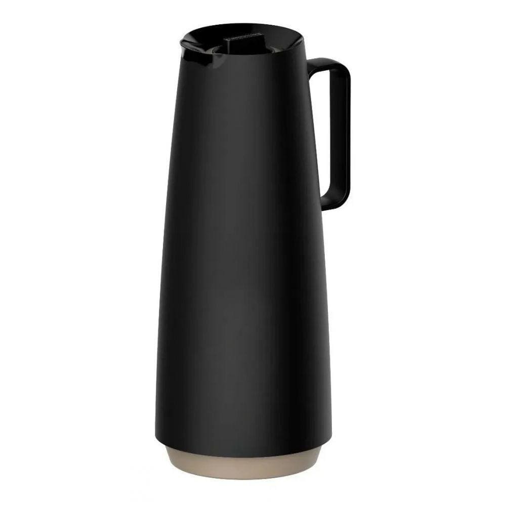 Garrafa Térmica Bule Café Ampola 1L Exata Tramontina Preta