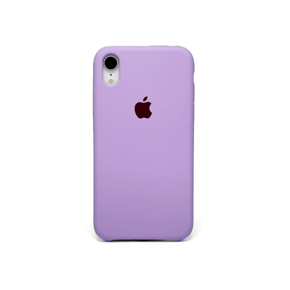 Capa Case Silicone Compatível para Phone XR Lilás