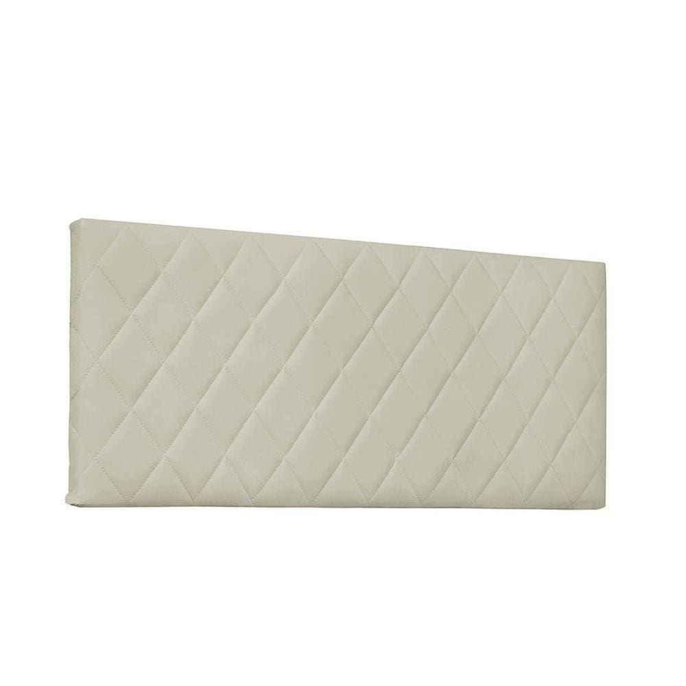 Cabeceira Painel Dubai Queen 160cm Corino Bege