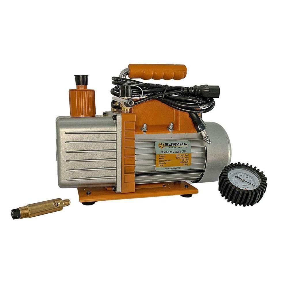 Bomba De Vacuo 5cfm Duplo Estagio Suryha 80155.004