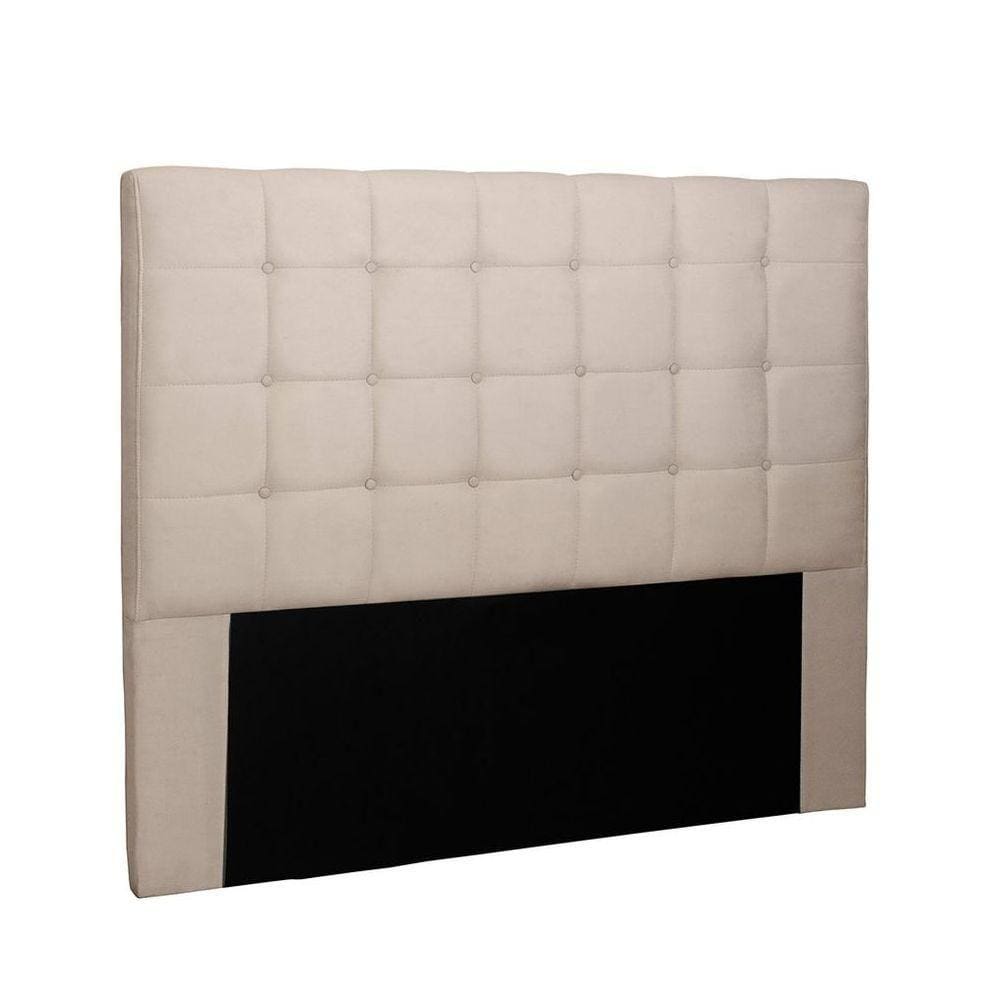 Cabeceira Verona Cama Box Casal 140 Cm Bege