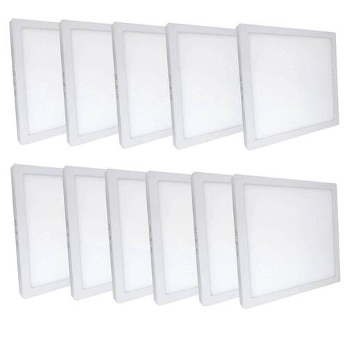 Kit 11 Plafon Painel Led Luminária Extra