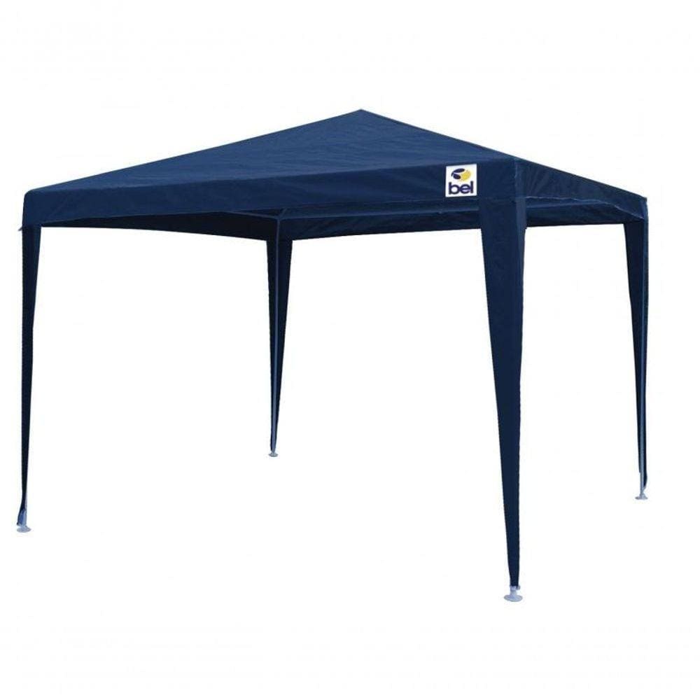 Tenda Gazebo 2X2M Polietileno Azul - Bel Lazer