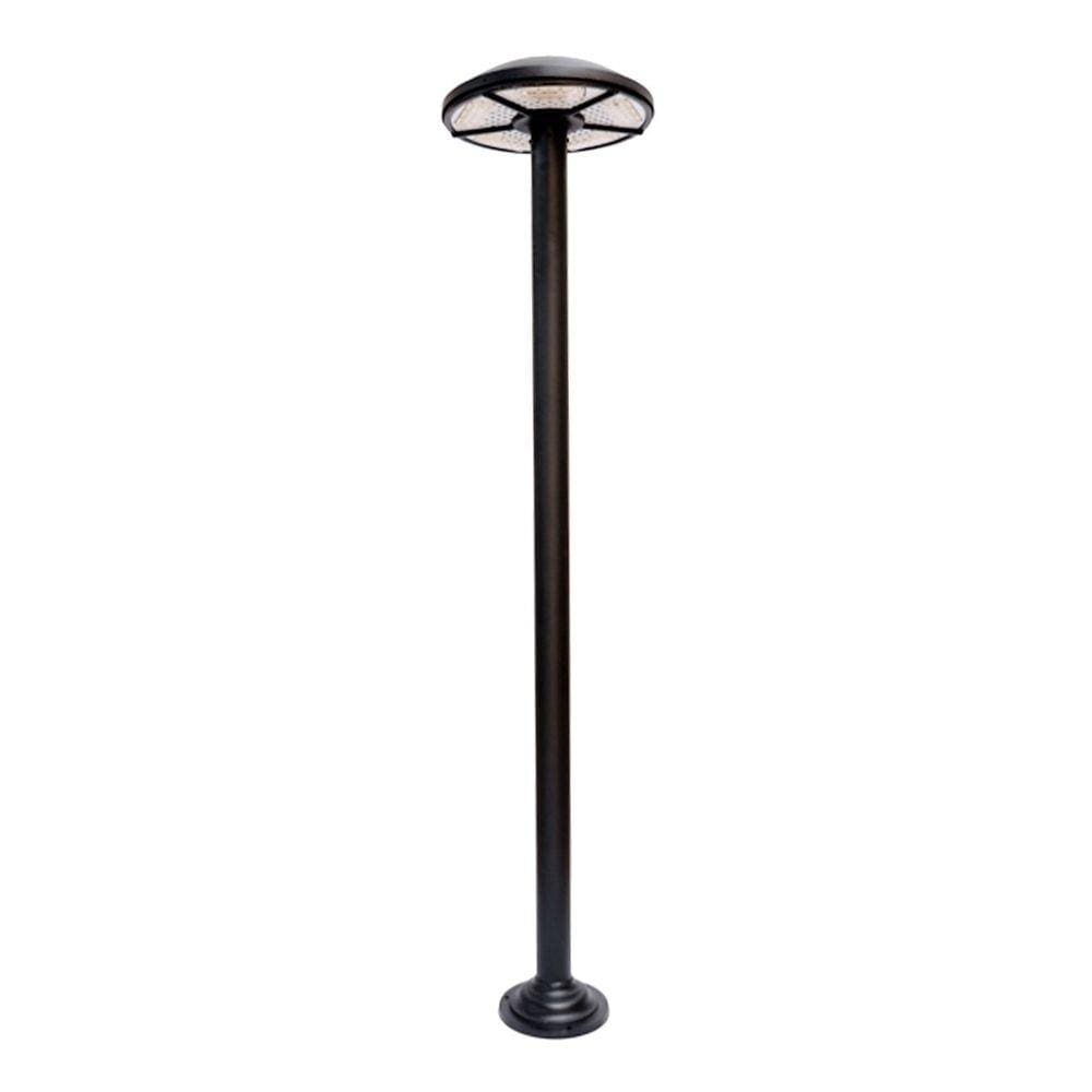 Poste Colonial de Jardim Ravena Led Alumínio Fundido 328cm
