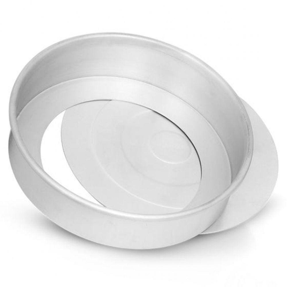 Forma Redonda para Bolo com Fundo Removível 22cm 2,0L Nigro