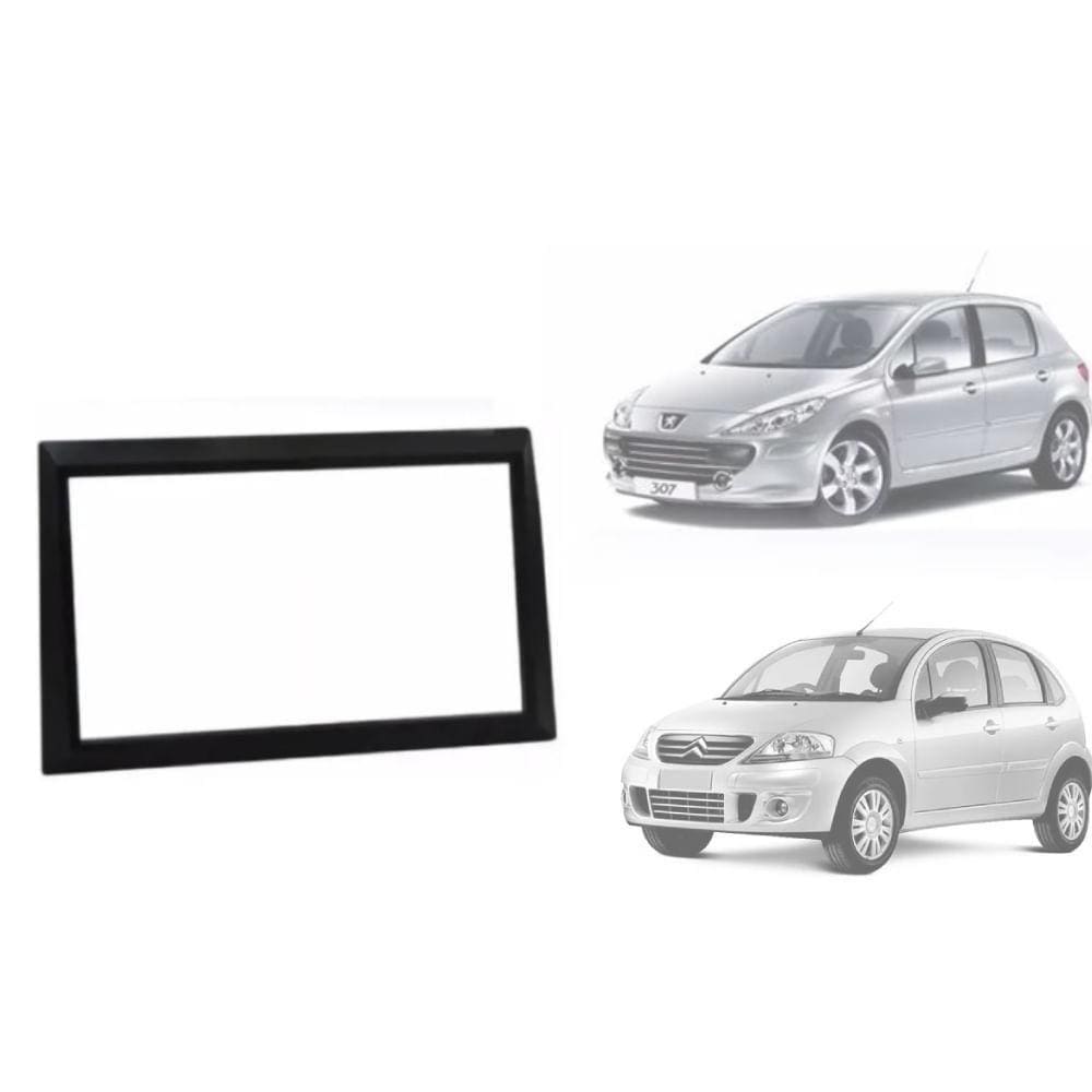 Moldura Fiamon 2 Din 2866 preta Peugeot 307