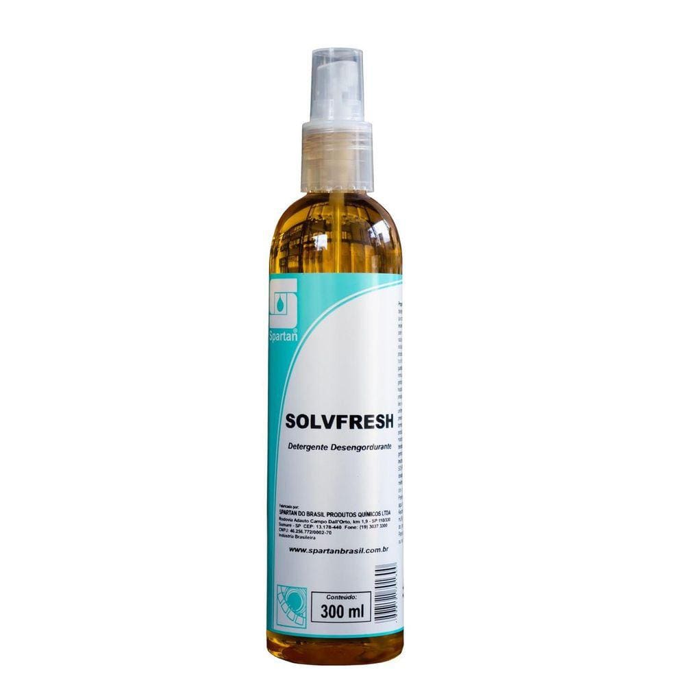 Detergente Desengordurante Solvfresh 300 Ml Spartan