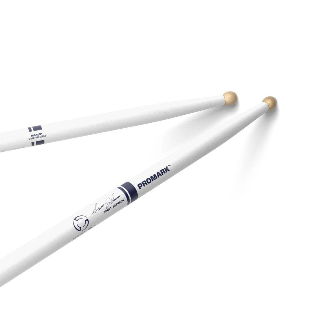 Baqueta Hickory S Johnson Branca (Par) Promark TXDC17W-WHITE