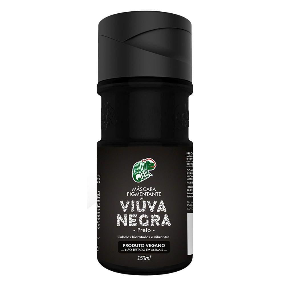 Máscara Pigmentante Kamaleão Color Viúva Negra 150ml