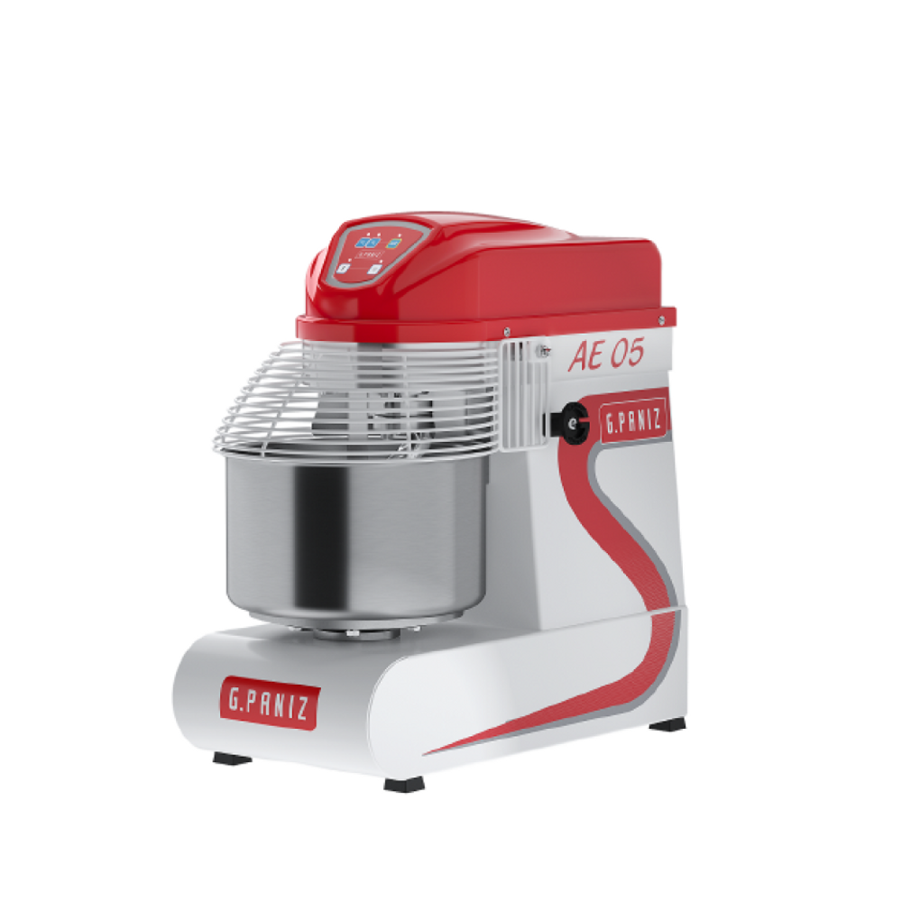 Amassadeira Espiral Digital 5 Kg Monofásica Epóxi Três Velocidades G.Paniz AE05G2 220V