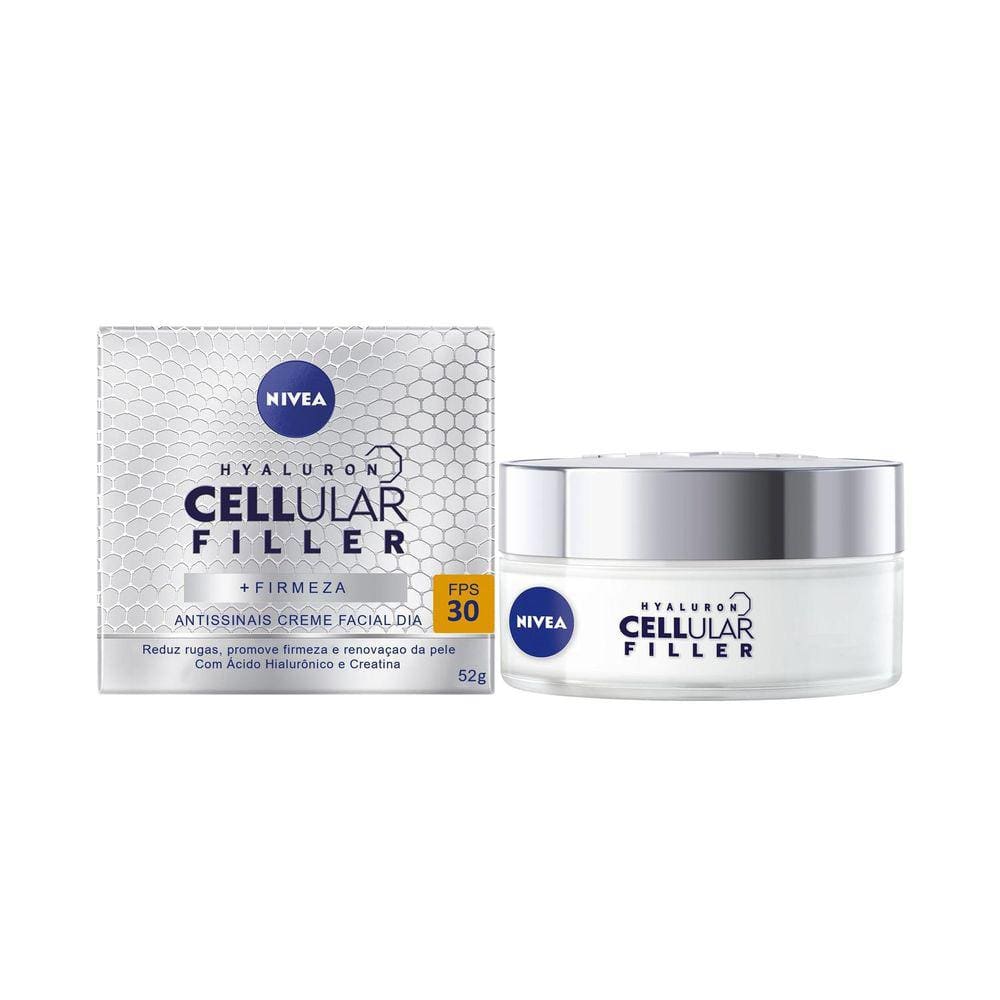 Nivea Hyaluron Cellular Filler FPS 30 Creme Antissinais 52g