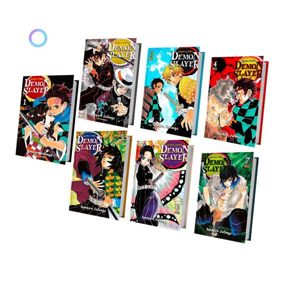 Demon Slayer, Kimetsu No Yaiba | Mangá Volume 1 Ao 7 - KIT