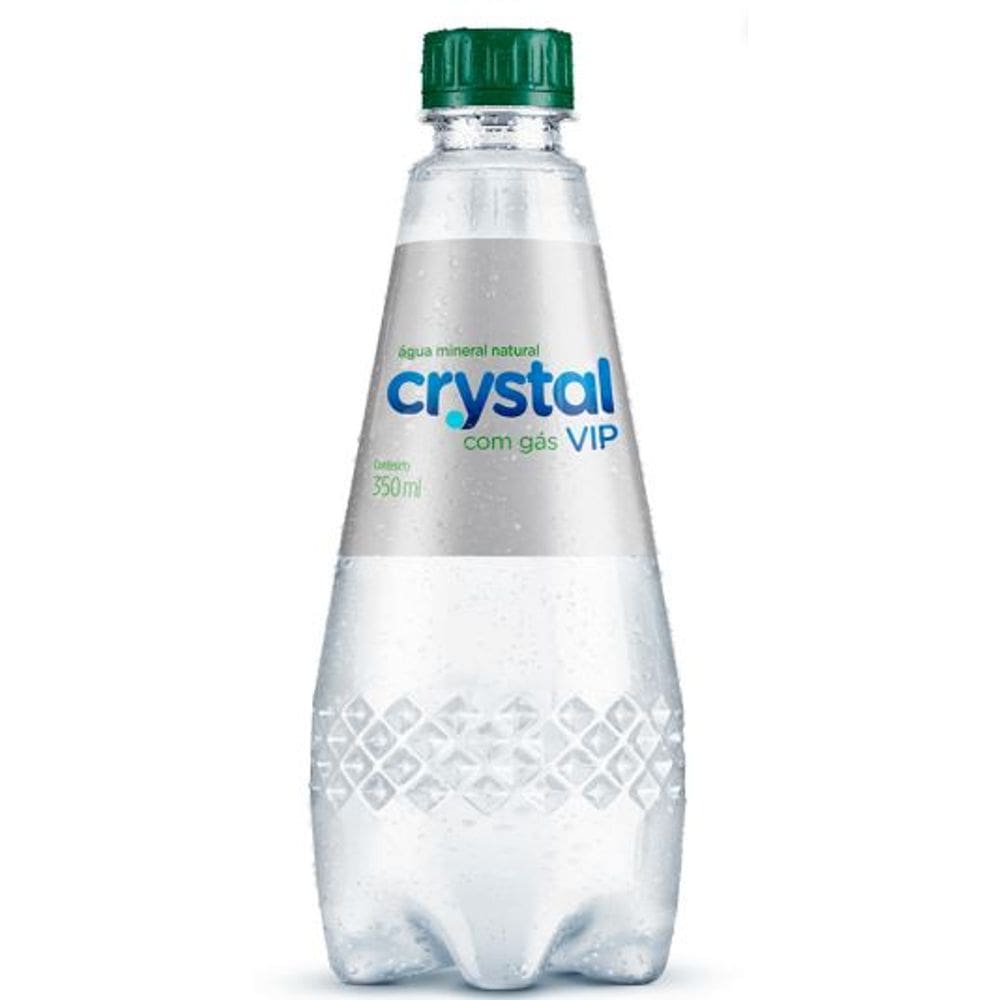 Agua CRYSTAL VIP com GAS 12X350ML