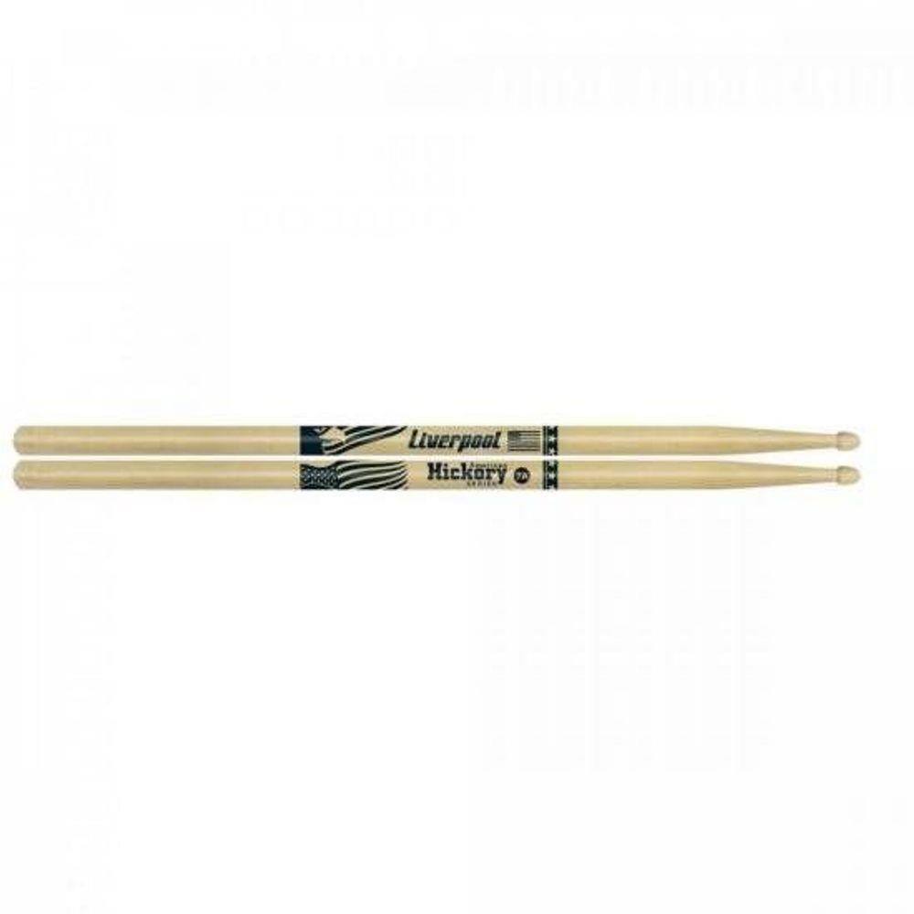 Baqueta 7A Ponta de Madeira American Hickory Liverpool