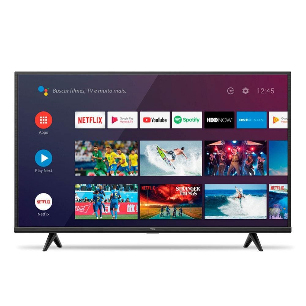 Smart Tv Led Uhd K Semp Tcl Android Hdmi Usb Wi Fi Bluetooth Inteligencia Extra