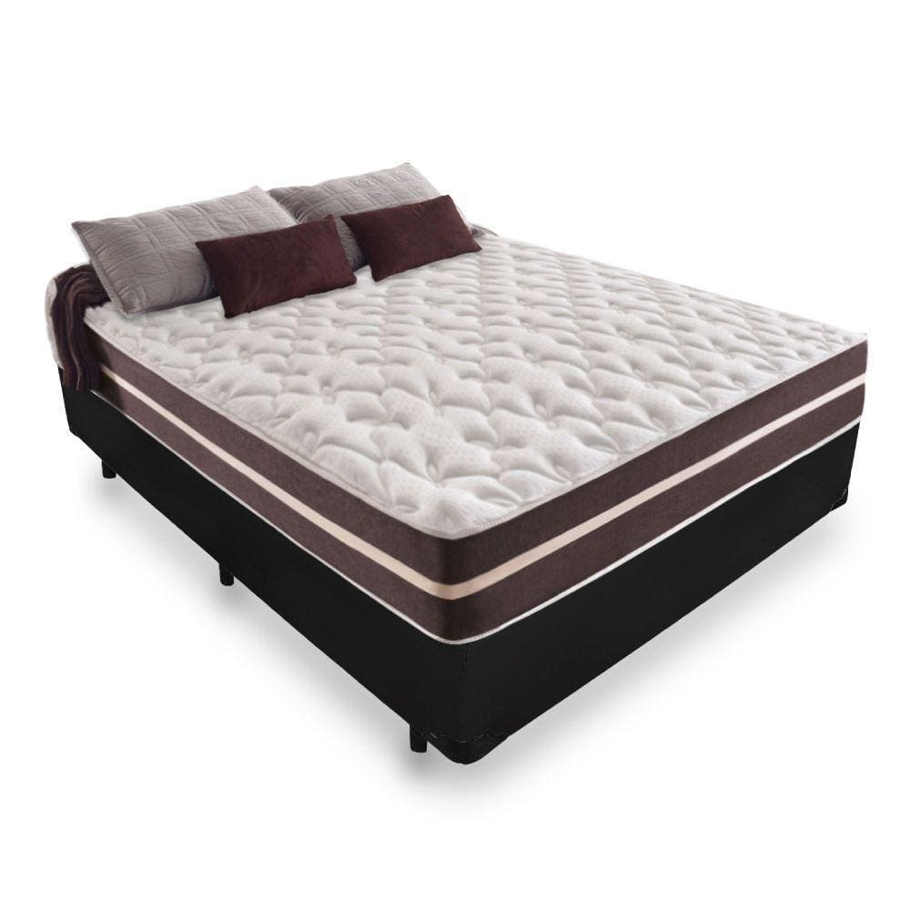 Cama Box Viúva + Colchão De Molas - Anjos - Classic Superlastic - 128x188x57cm
