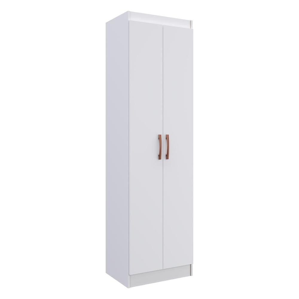 Armário 2 Portas Lavanderia Multiuso Multimóveis CR8002 Branco