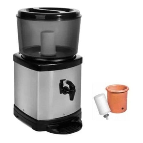 Bebedouro De Água Com Filtro Em Inox Com Base De Barro Preto é boa?