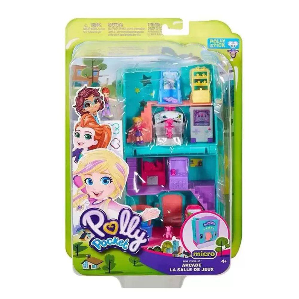 Polly Pocket Shopping Doces Surpresas Playset - Mattel