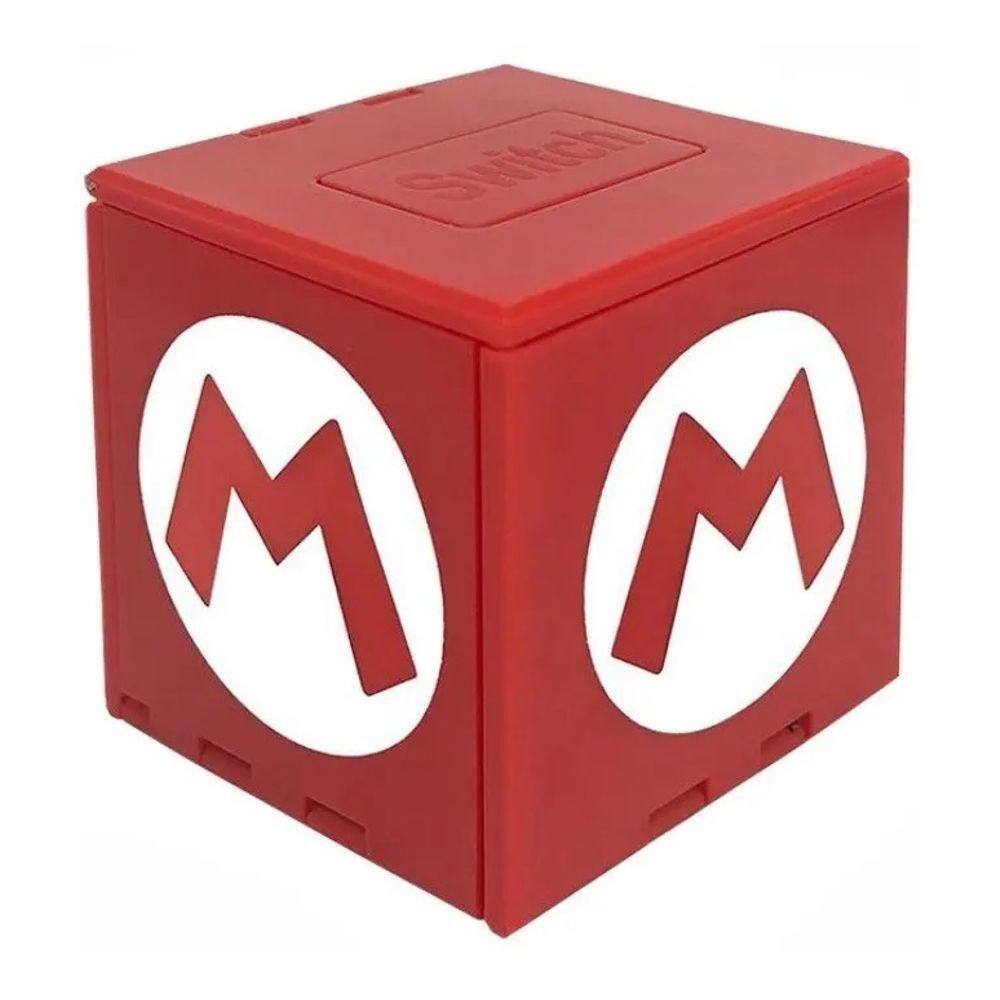 Porta Jogos Nintendo Switch Cubo Mário