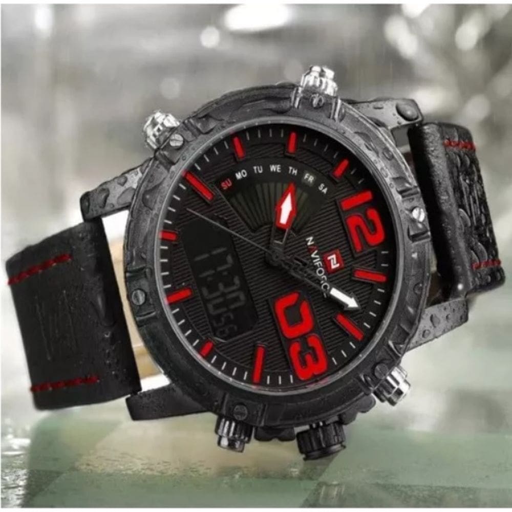 Relógio Pretto Masculino Naviforce Modelo 9095