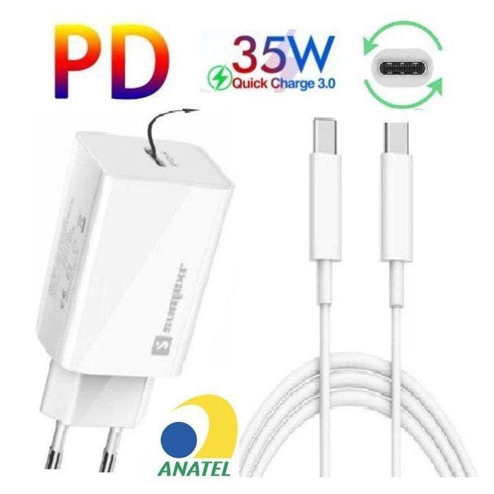 Carregador Pd Turbo Compátivel Samsung A32 A03S A02S