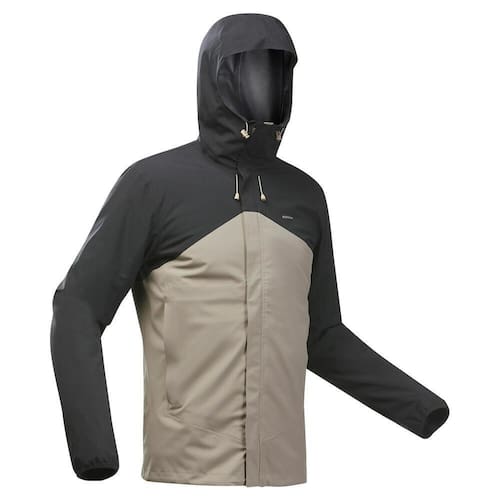 Jaqueta masculina impermeável de trilha MH150 Menor preço em Jaqueta masculina impermeável de trilha MH150