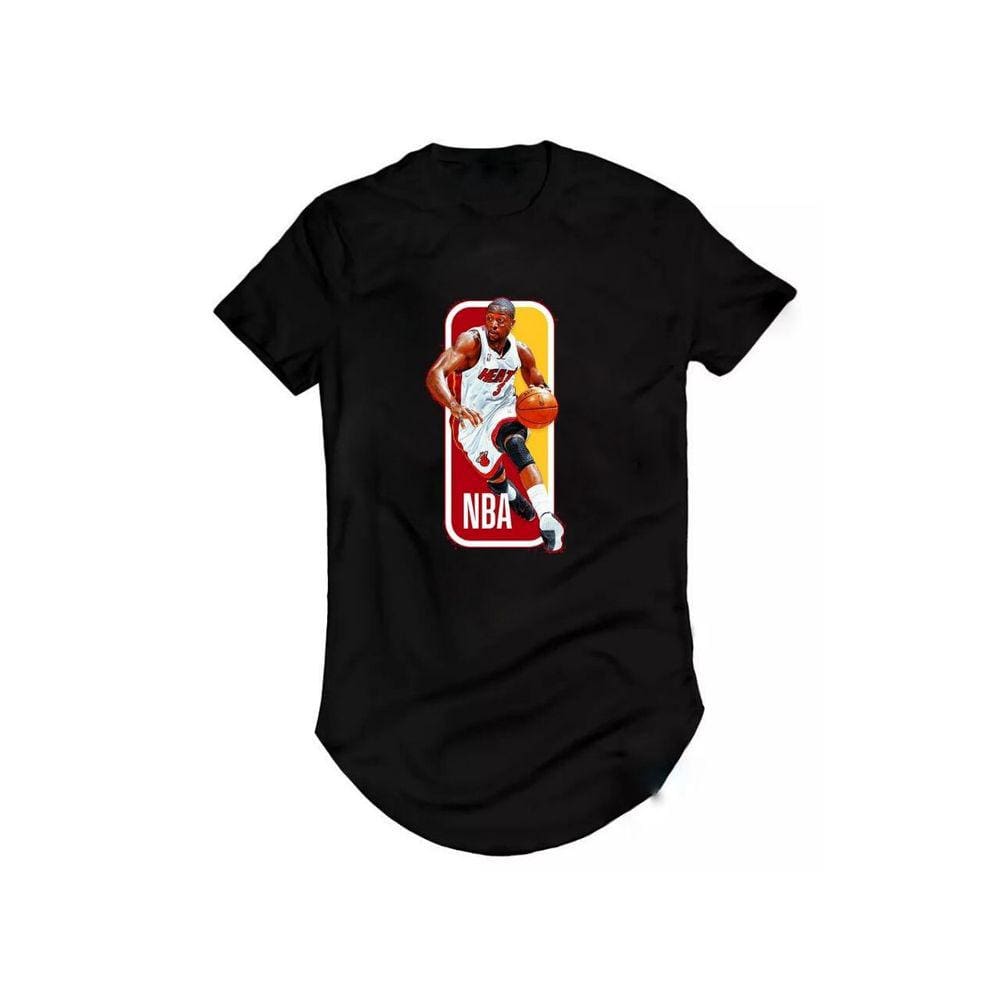 Camiseta Longline Derrick Rose Chicago Rodman Basquete