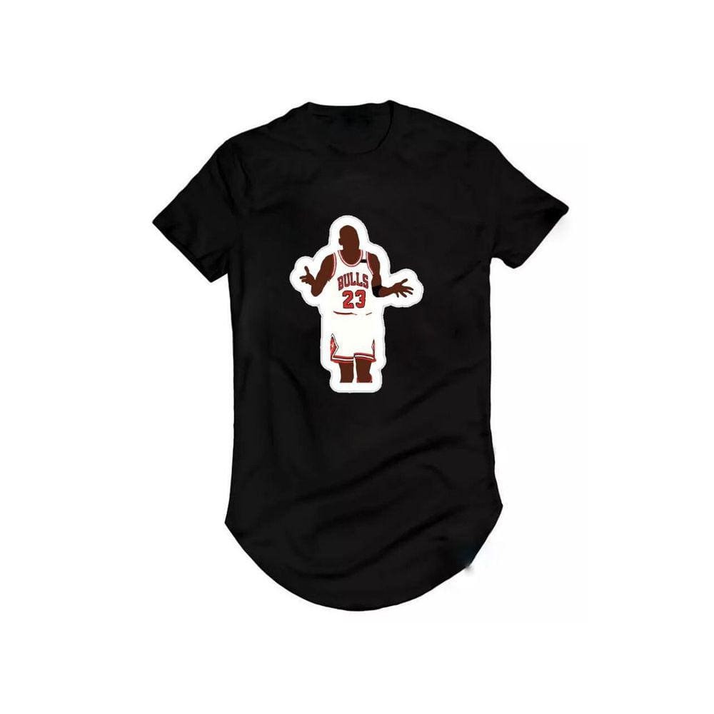 Camiseta Longline Michael Chicago Dennis Rodman Basquete 23