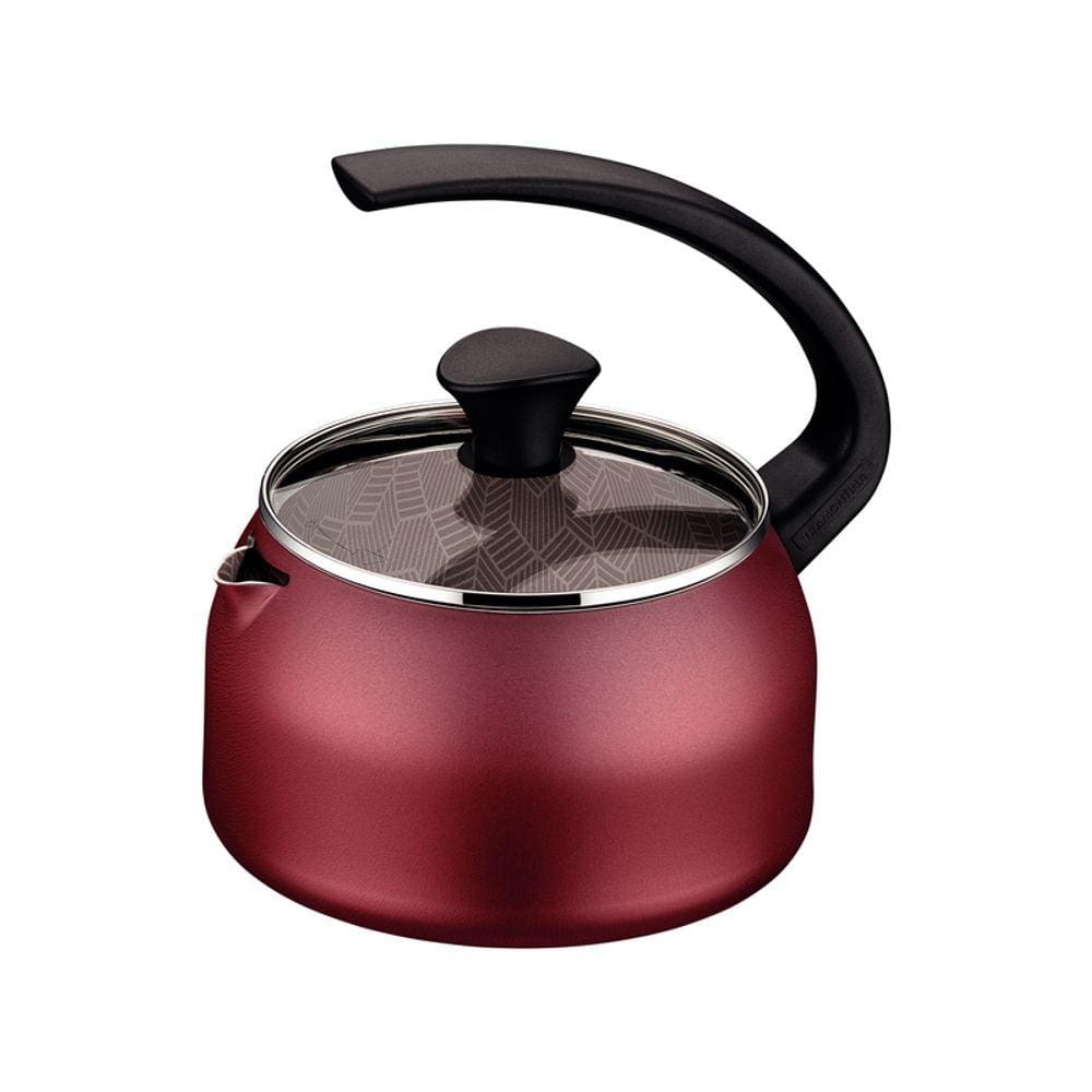 Chaleira Tramontina 1,9 L Vermelho Alumínio Antiaderente