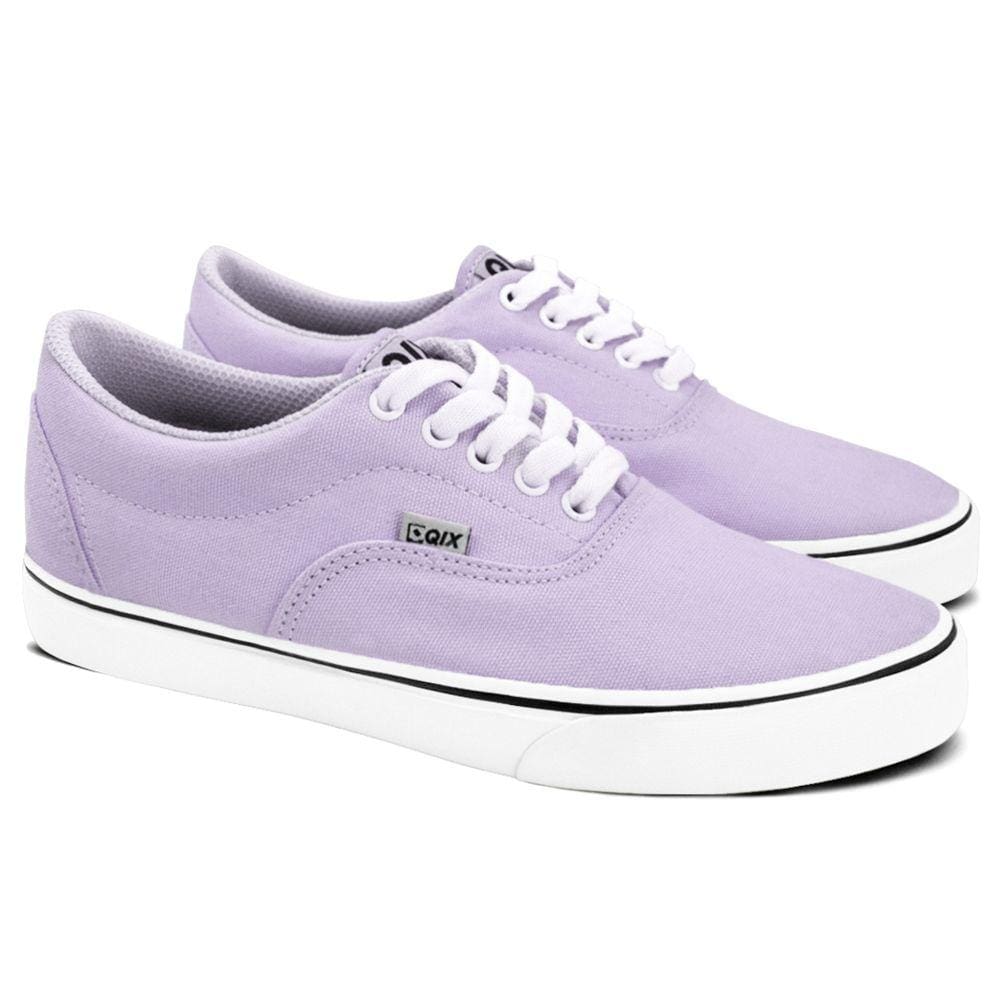 Tênis Qix Sunset Vulcanizado Lilás Branco