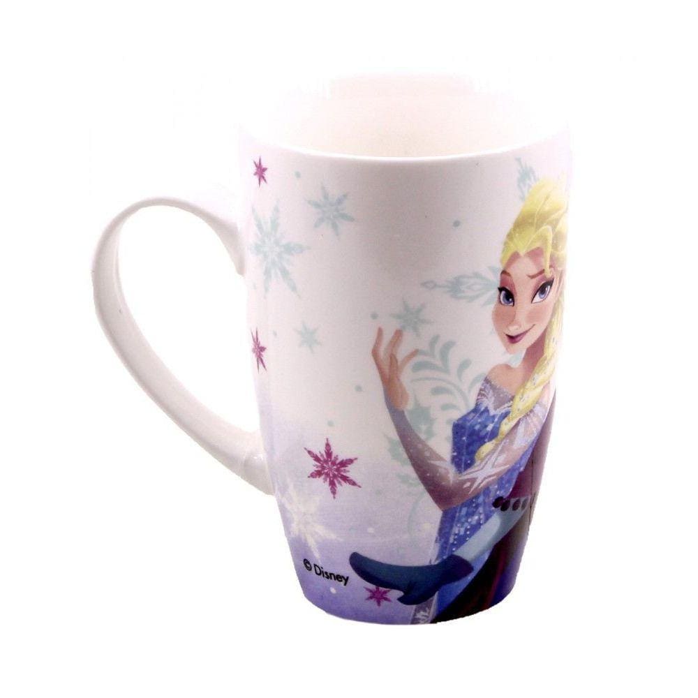 Caneca Porcelana Irmãs Frozen Gelo: Frozen