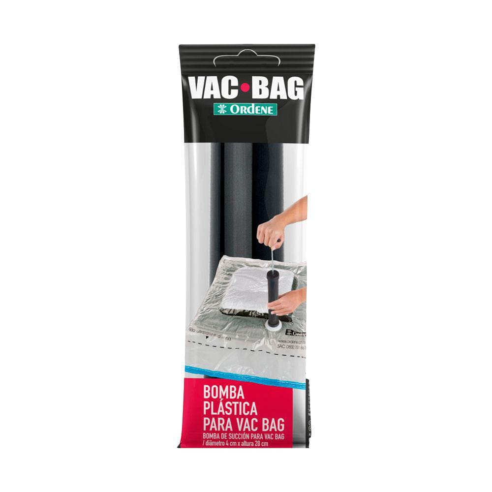 Bomba De Ar Plástica Para Vac Bag - Sacos À Vácuo - Ordene