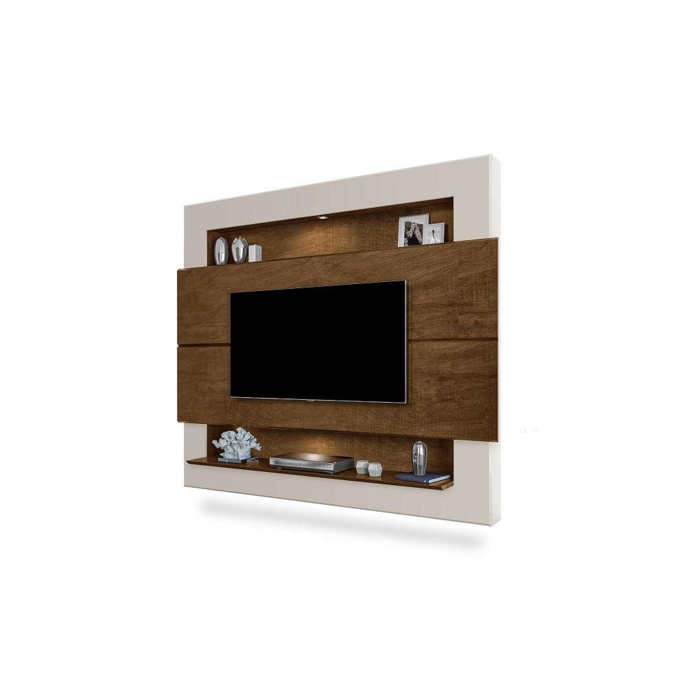 Painel Suspenso Riviera 163 com led para TV até 57 Polegadas Luapa Móveis