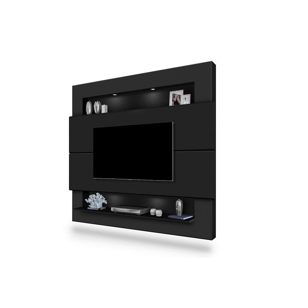 Painel Suspenso Riviera 217CM com led para TV até 75 Polegadas Luapa Móveis
