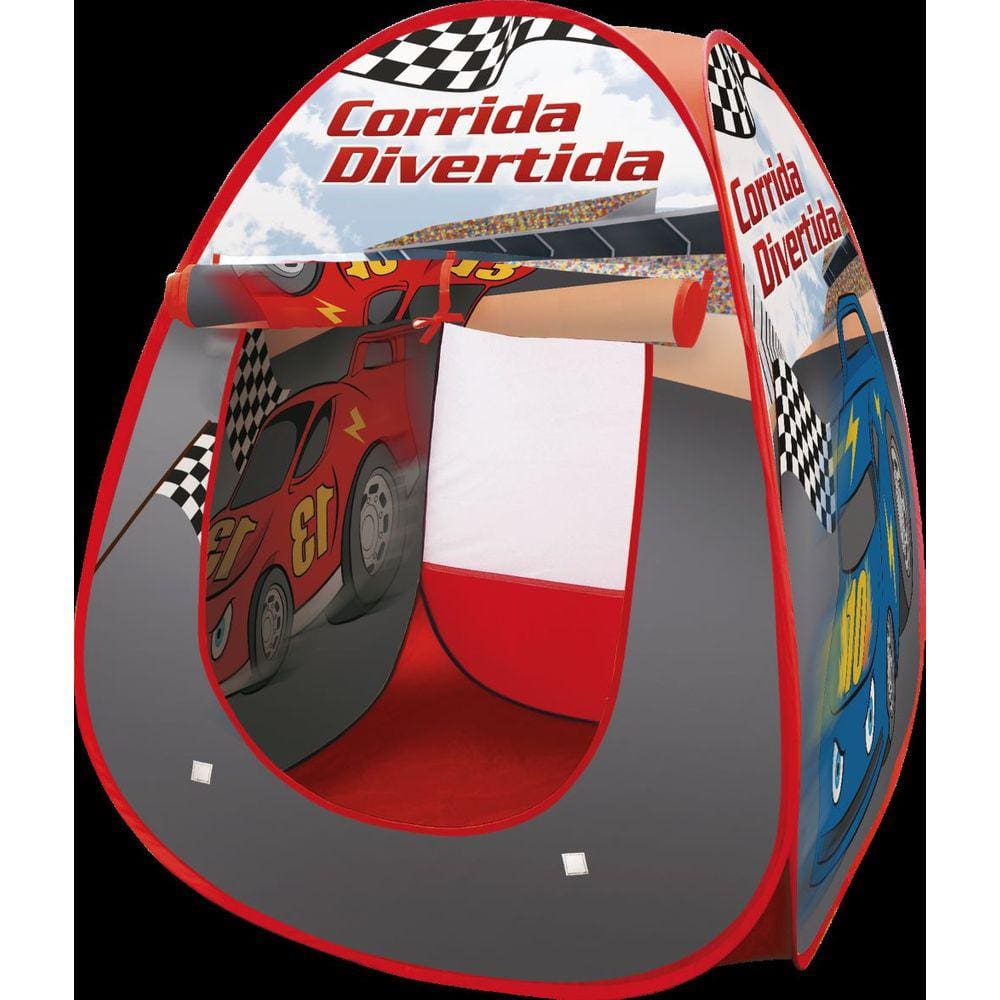 Barraca Infantil Cabana Corrida Divertida Dobrável DM Toys