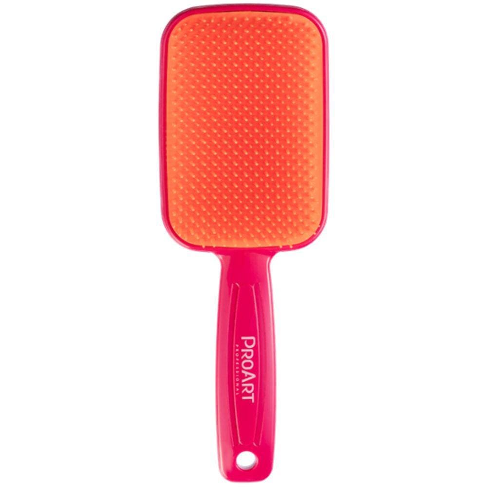 Escova Profissional Desembaraçante Rosa e Laranja ProArt