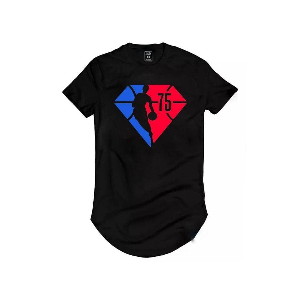 Camiseta Longline Liga Stars ChefCurry King Bryant Basquete