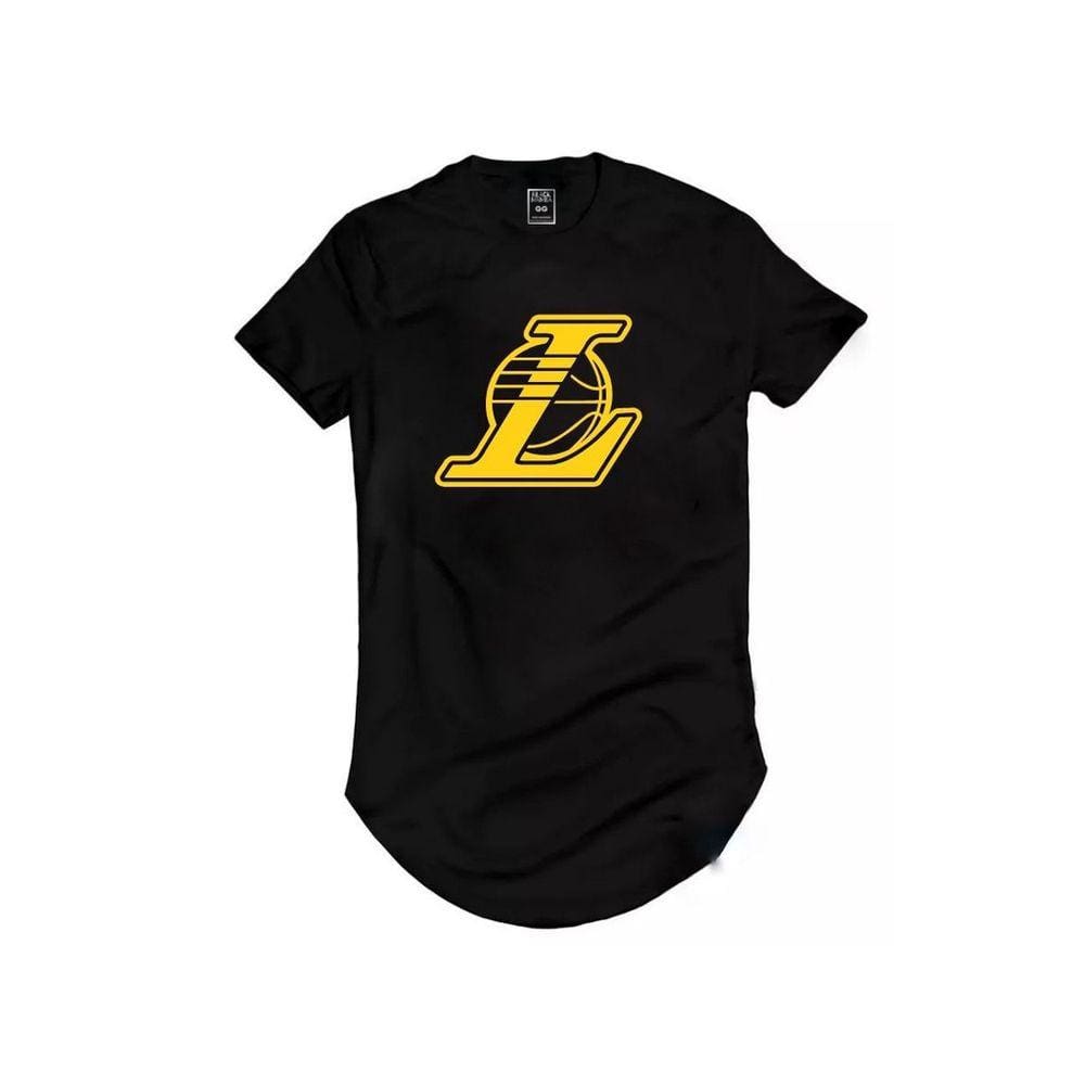 Camiseta Longline Los Angeles King James Bryant Basquete