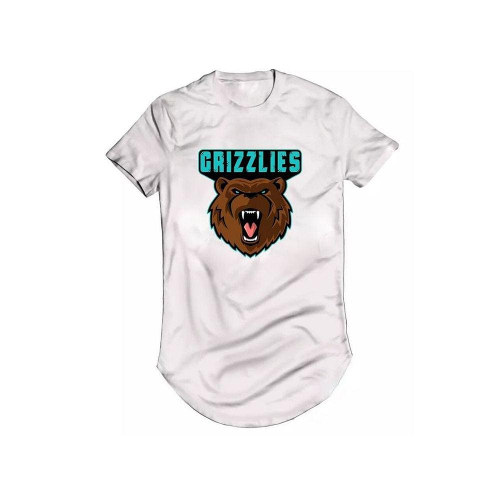 Camiseta Longline Memphis Grizzliess Ja Morant Basquete